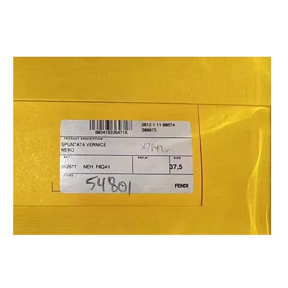 Fendi bow peep toe pumps 🎀🖤 - Picture 8 of 8